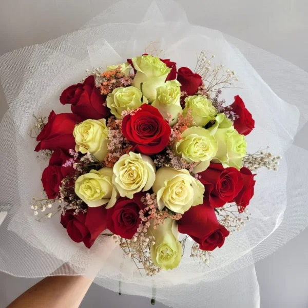 Bouquet 25 rosas Frescas 2